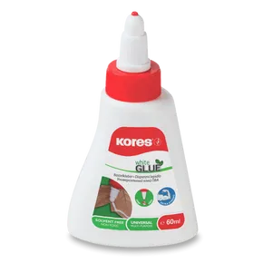 Folyékony diszperziós ragasztó Kores Fehér ragasztó 60 ml